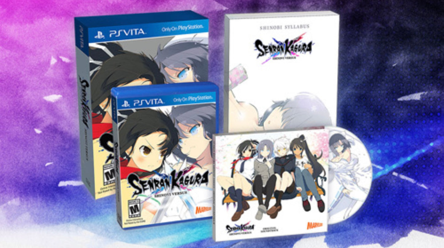 PS Vita Senran Kagura: Shinovi Versus (Let’s Get Physical! Edition)