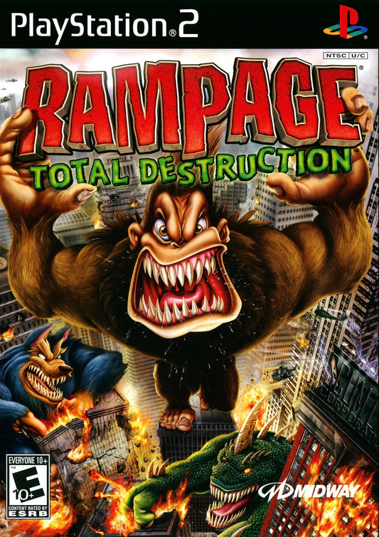 PS2 Rampage Total Destruction