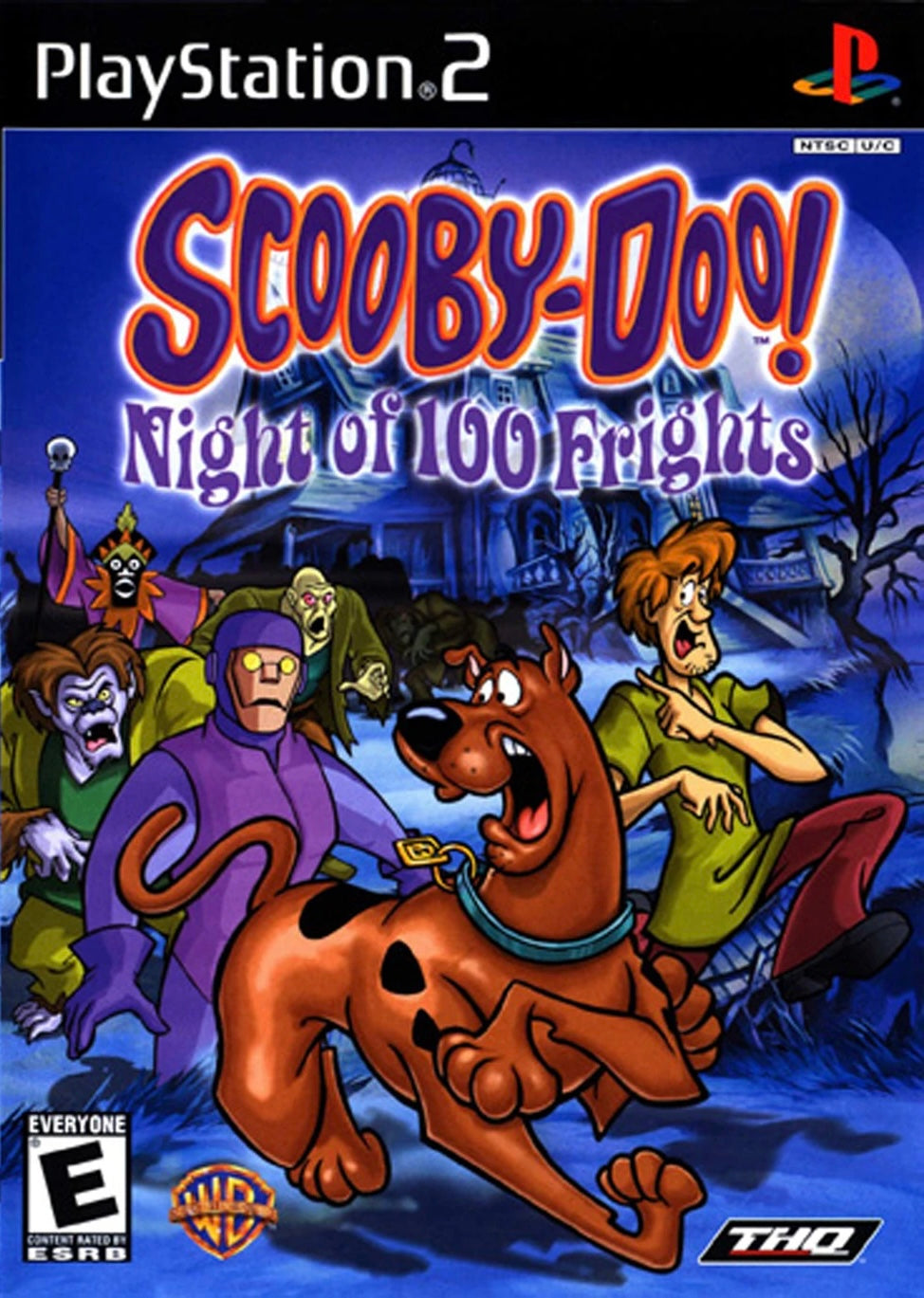 PS2 Scooby Doo! Night of 100 Frights