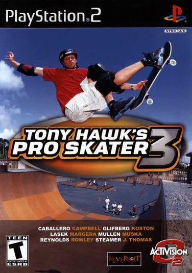 PS2 Tony Hawk’s Pro Skater 3