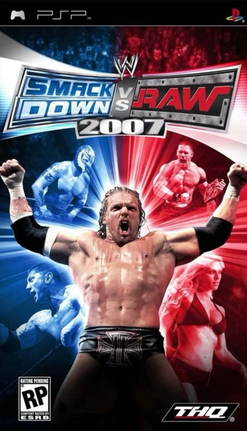 PSP WWE Smackdown vs. RAW 2007
