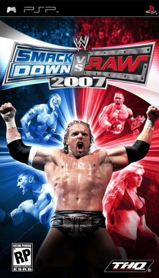 PSP WWE Smackdown vs. RAW 2007