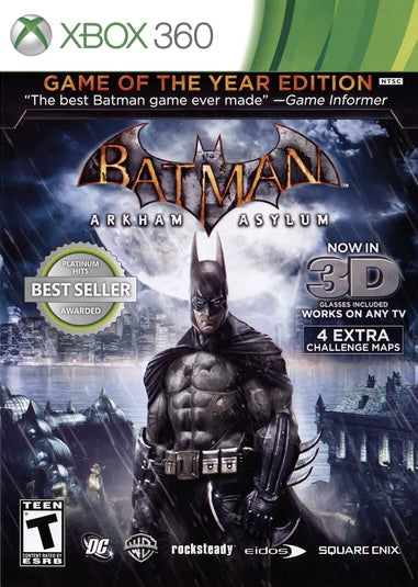 Xbox 360 Batman Arkham Asylum