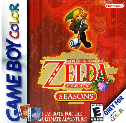 GameBoy Color The Legend of Zelda Oracle of Seasons