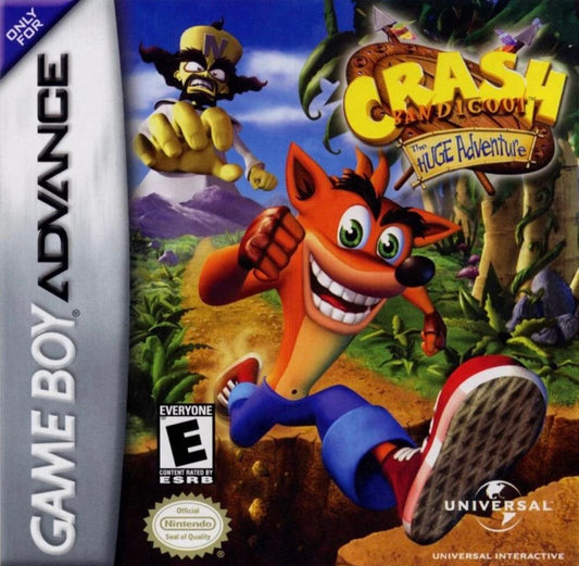 GBA Crash Bandicoot: The Huge Adventure