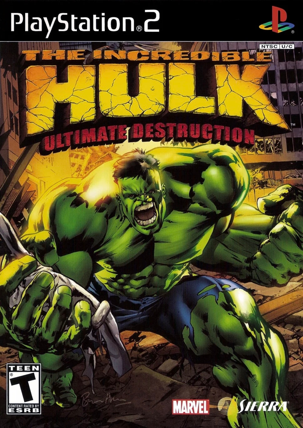 Ps2 Hulk Ultimate Destruction