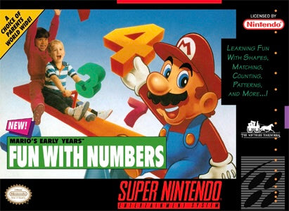 SNES Mario’s Early Years: Fun With Numbers