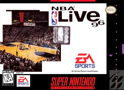 SNES NBA Live 96