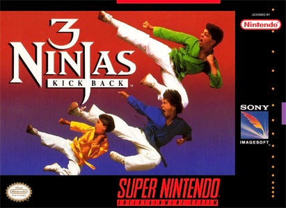 SNES 3 Ninjas Kick Back