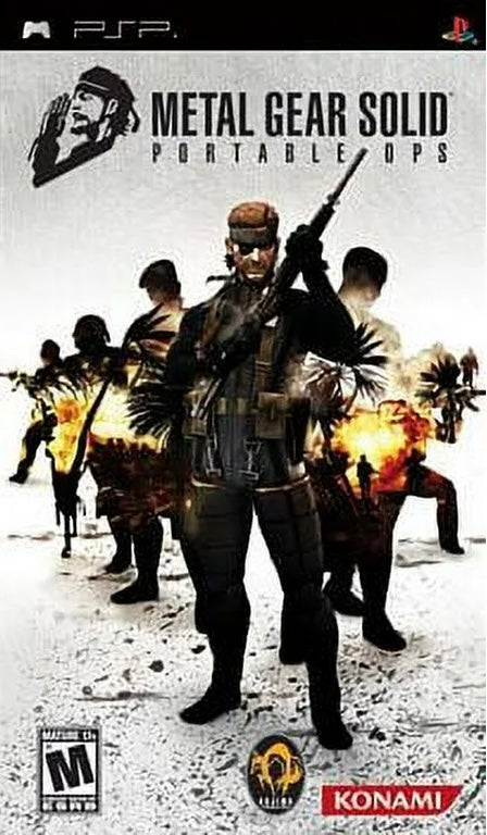 PSP Metal Gear Solid Portable Ops