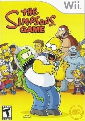 Wii The Simpsons Game