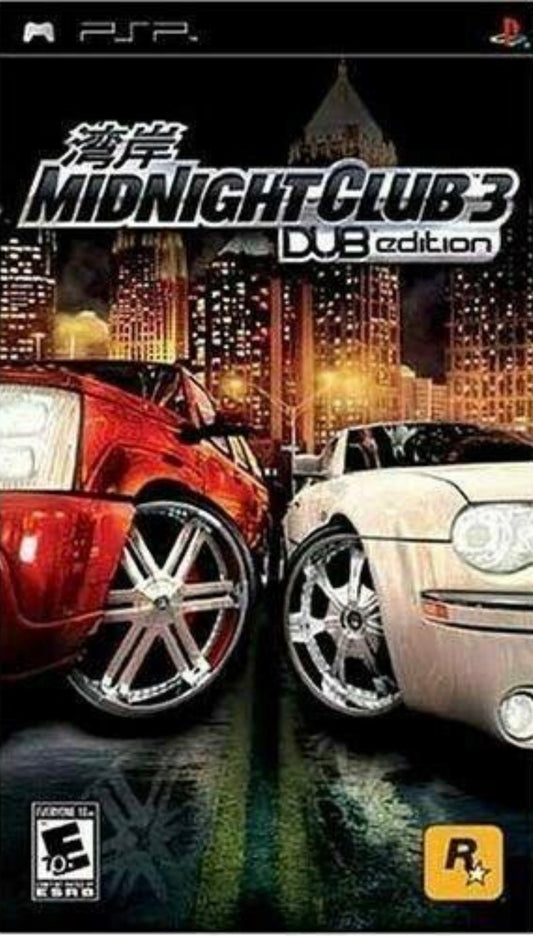 PSP Midnight Club 3 Dub Edition