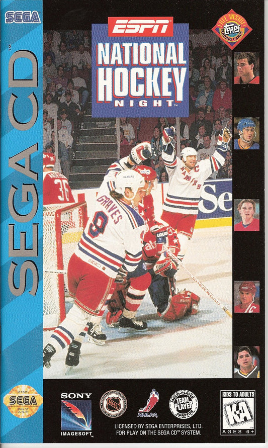 SEGA CD ESPN National Hockey Night