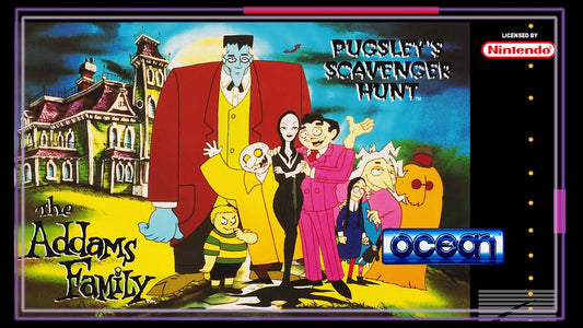 SNES The Addams Family: Pugsley’s Scavenger Hunt