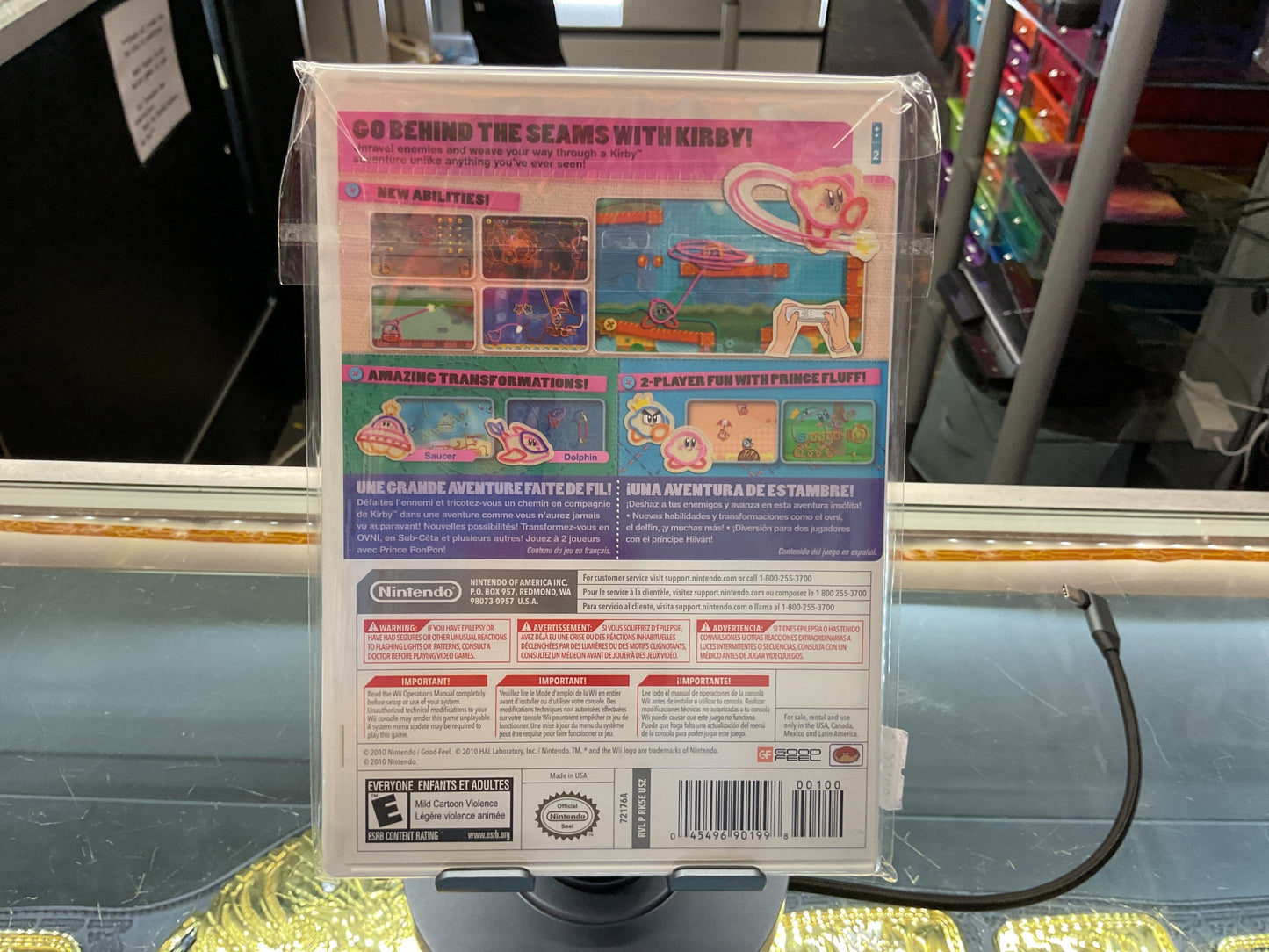 Wii Kirby’s Epic Yarn