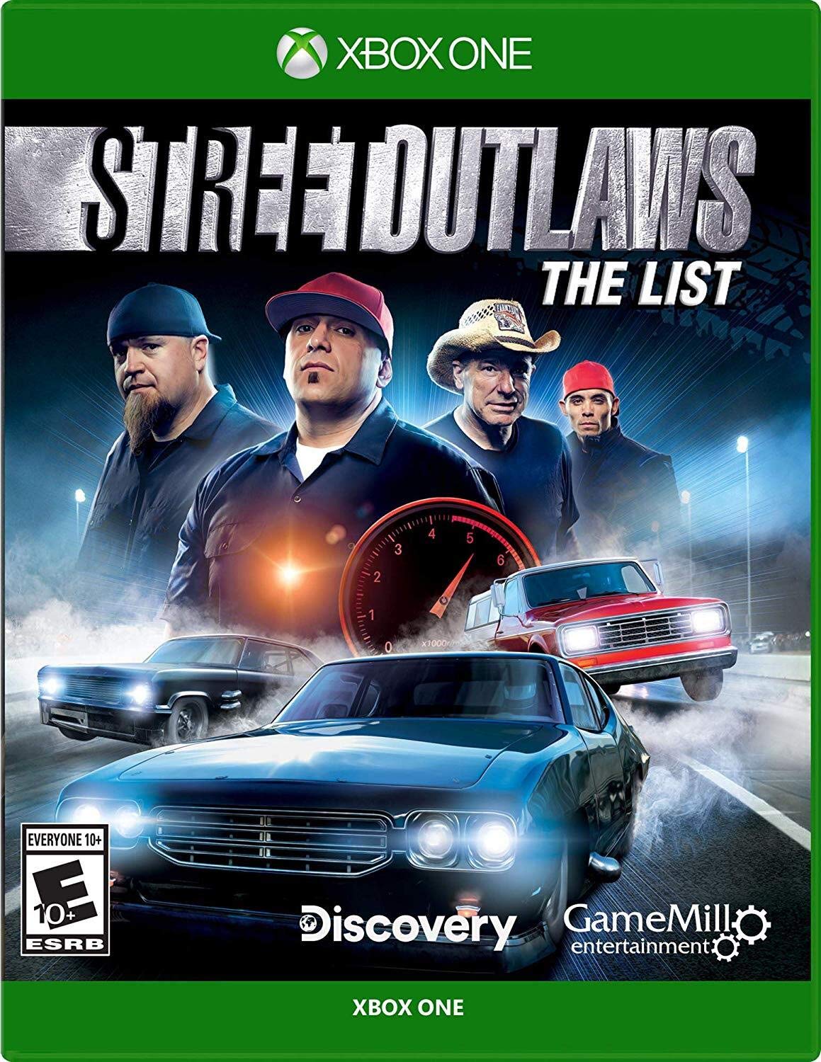 Xbox One Street Outlaws: The List