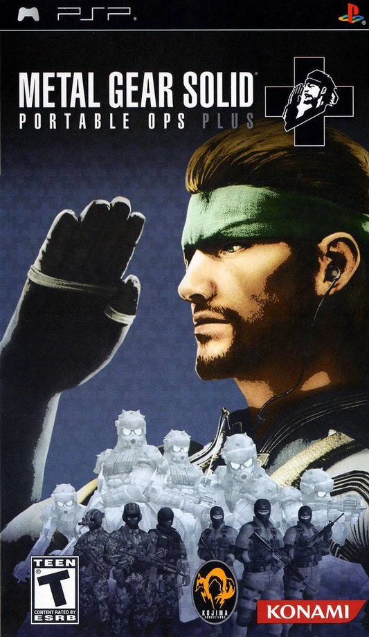 PSP Metal Gear Solid Portable Ops Plus