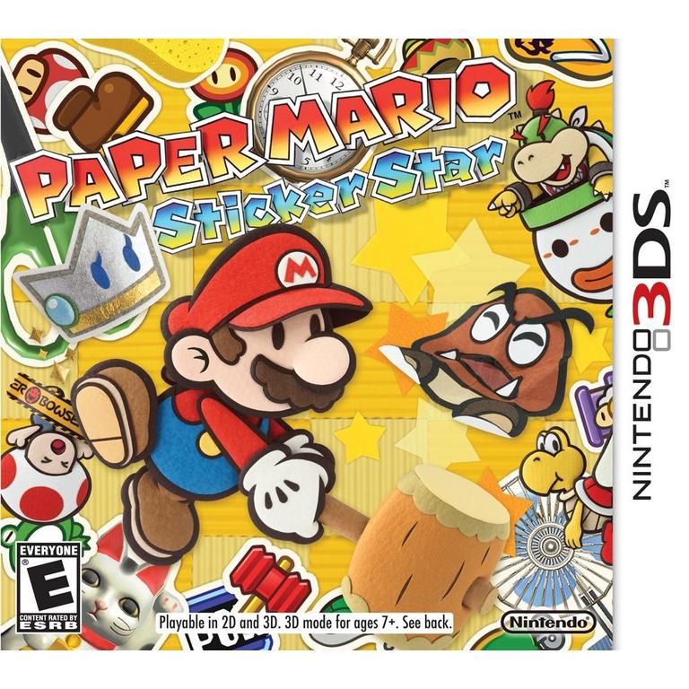 3DS Paper Mario Sticker Star