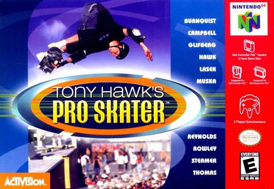 N64 Tony Hawk’s Pro Skater
