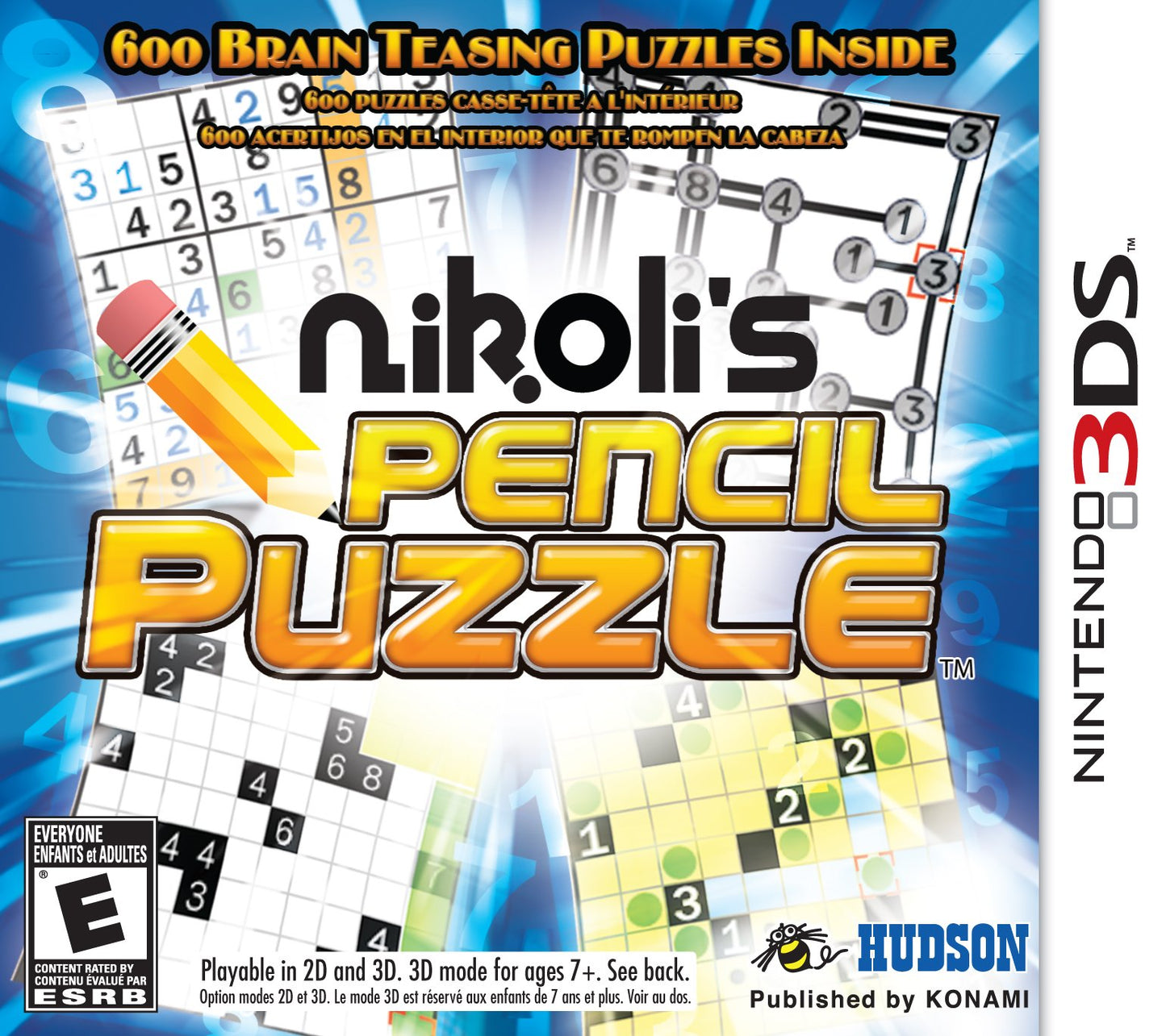 3DS Nikoli’s Pencil Puzzle