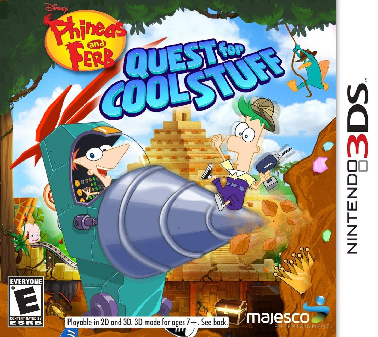 3DS Phineas and Ferb: Quest for Cool Stuff