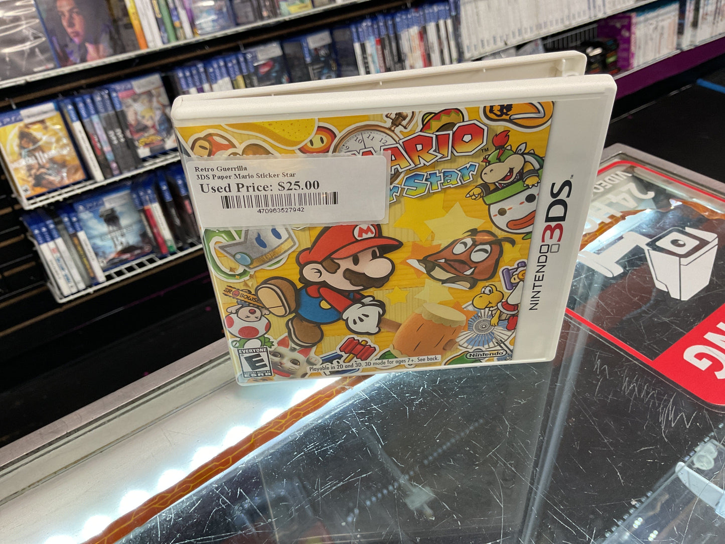 3DS Paper Mario Sticker Star