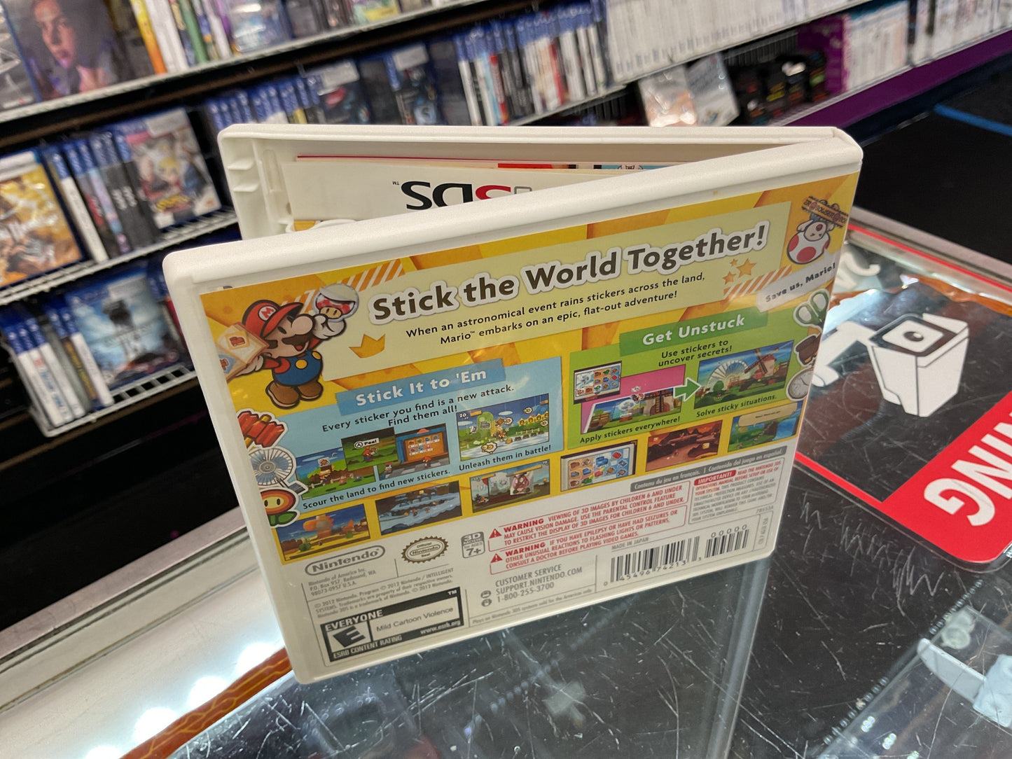 3DS Paper Mario Sticker Star