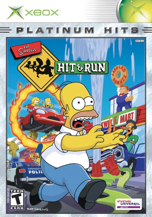 Xbox The Simpsons Hit & Run