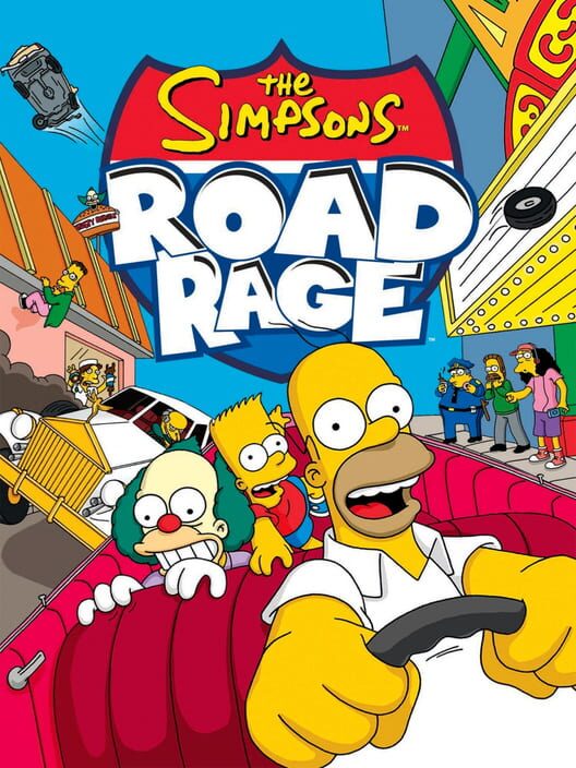 Xbox The Simpsons Road Rage
