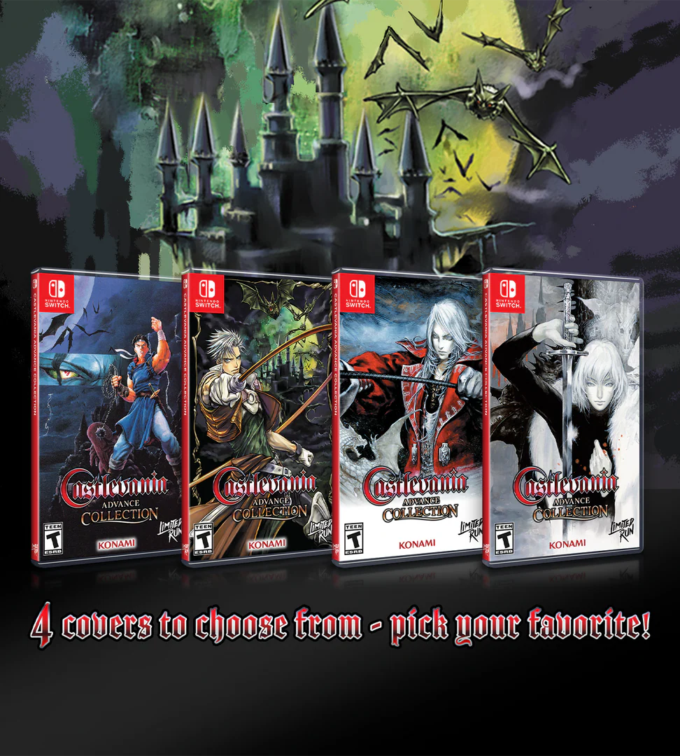 Switch Castlevania Advance Collection