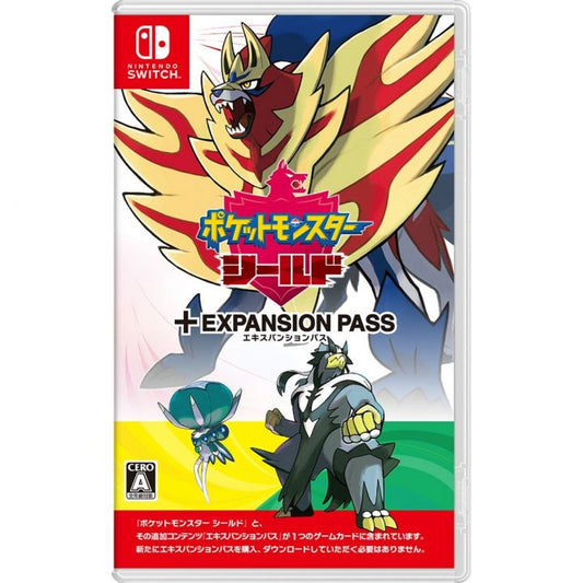 Switch Pokémon Shield + Expansion Pass (JP Region)