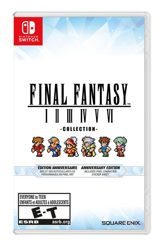 Switch Final Fantasy I-VI Collection Pixel Remaster (Anniversary Edition)