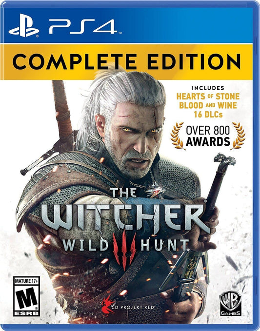 PS4 The Witcher 3: Wild Hunt Compete Edition