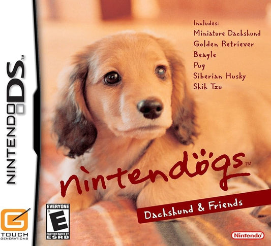 DS Nintendogs Dachshund & Friends
