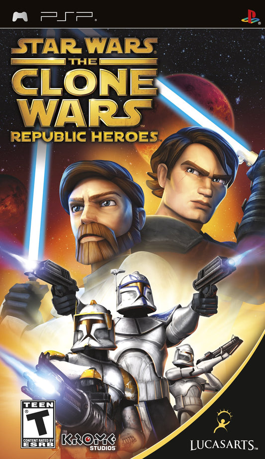 PSP Star Wars The Clone Wars: Republic Heroes