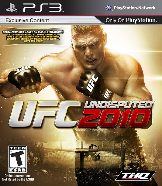 PS3 UFC Undisputed 2010