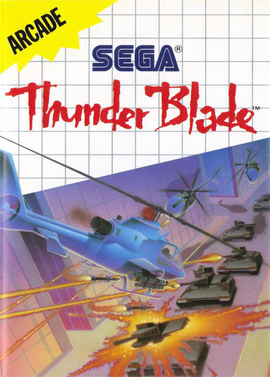 SEGA Master System Thunder Blade