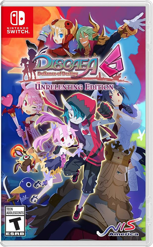 Switch Disgaea 6 Defiance of Destiny Unrelenting Edition