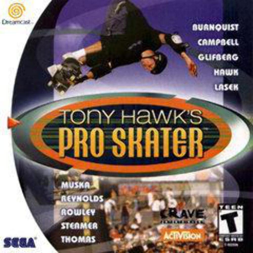 SEGA Dreamcast Tony Hawk’s Pro Skater