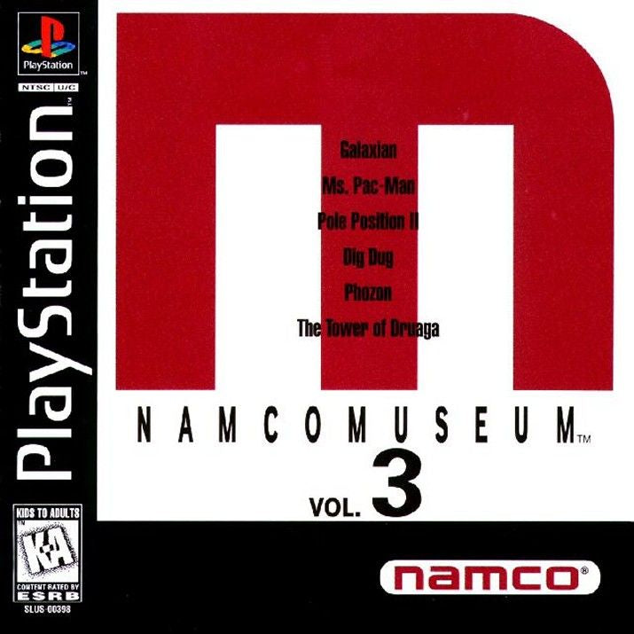 PS1 Namco Museum Vol. 3