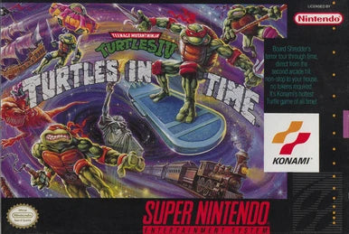 SNES Teenage Mutant Ninja Turtles IV: Turtles In Time