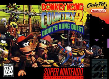 SNES Donkey Kong Country 2: Diddy’s Kong Quest