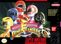 SNES Mighty Morphin Power Rangers