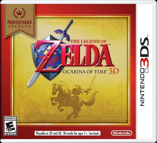 3DS The Legend of Zelda: Ocarina of Time 3D