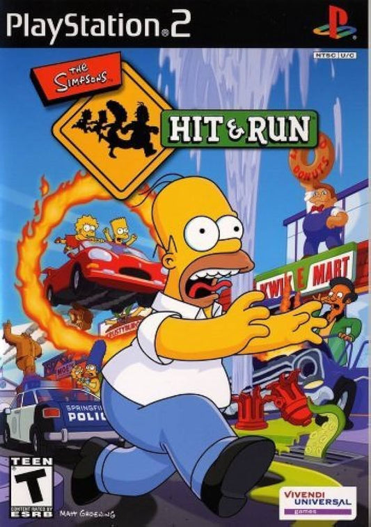 PS2 Simpson’s Hit and Run