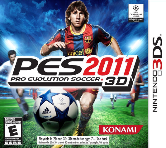 3DS PES 2011 3D