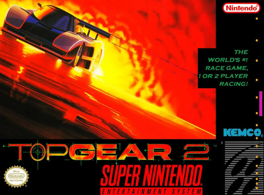 SNES Top Gear 2