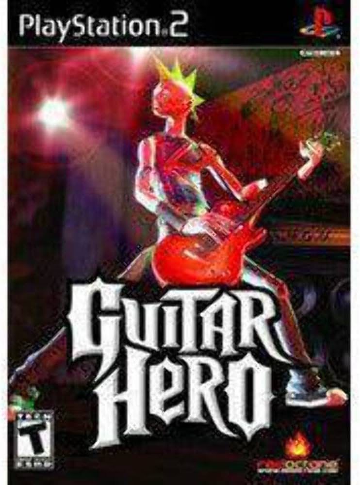 PS2 Guitar Hero