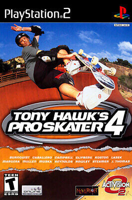 PS2 Tony Hawk’s Pro Skater 4