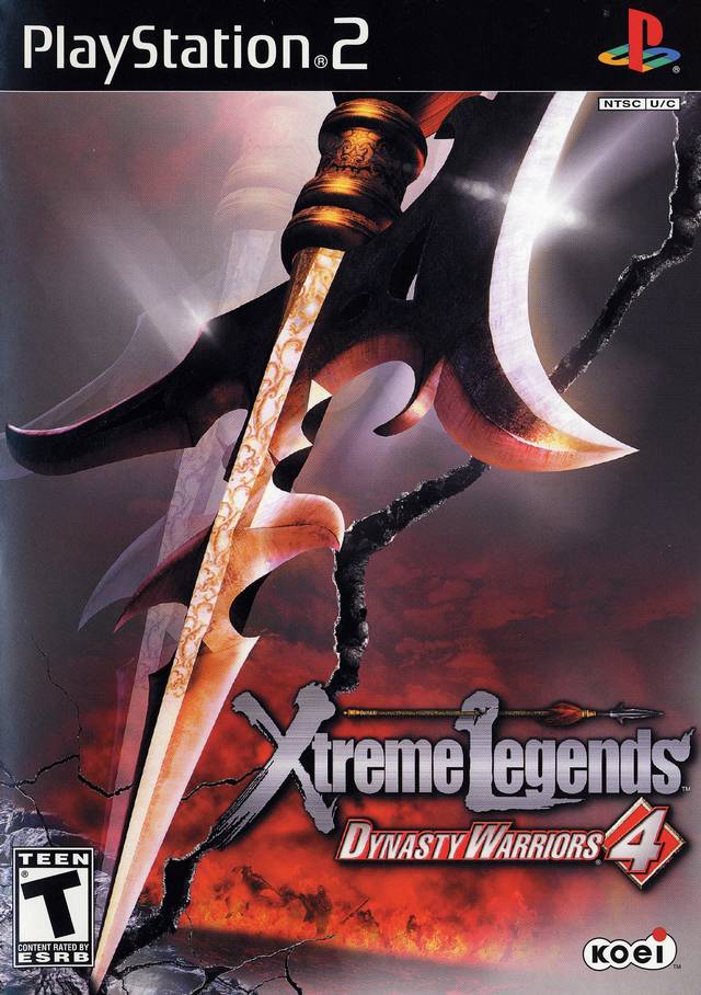 PS2 Dynasty Warriors 4 Xtreme Legends